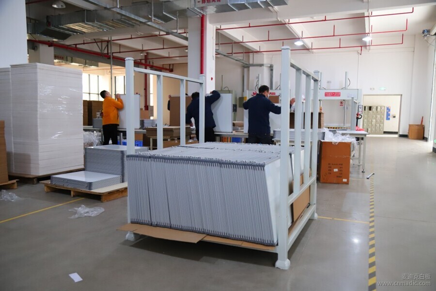 廣東白板廠家惠州麥迪克車間