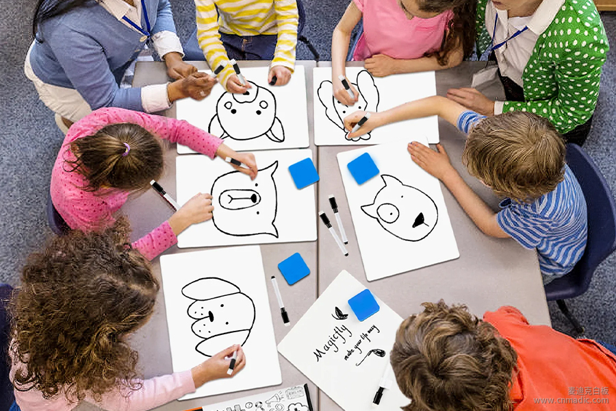 小科普-什么是9×12英寸中纖干擦小白板