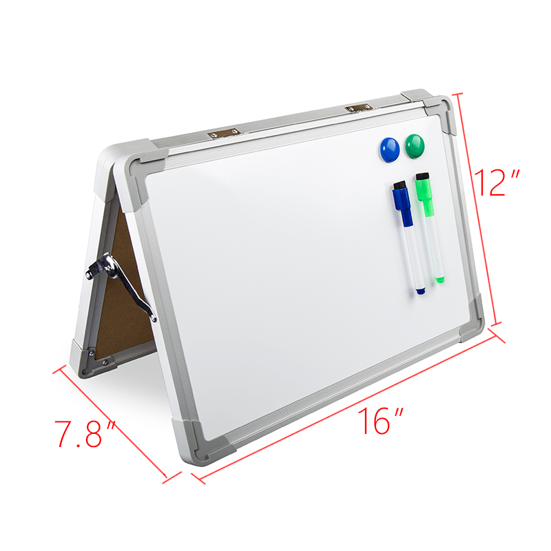 跨境電商專供A型折疊桌面辦公教學記事白板磁性白板
